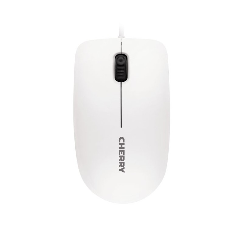 Cherry MC-1000 Kabelgebeene Mouse USB Bianco grau